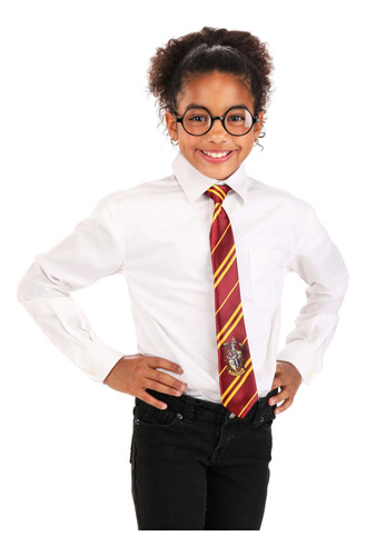 Corbata Cosplay Y Lentes Harry Potter Niños