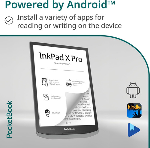 Pocketbook Inkpad X Pro E-reader & E-note | E-inn Notepad |