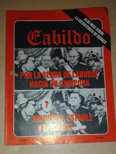 Revista Cabildo N°46 Octubre De 1981