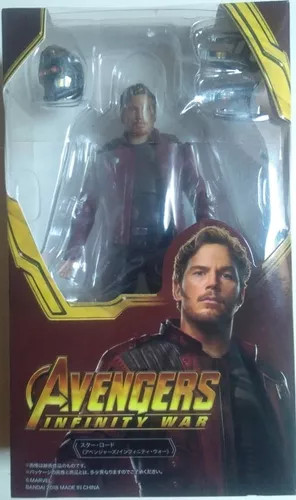 BANDAI S.H.Figuarts STAR LORD Avengers Infinity War Action Figure Peter  Quill