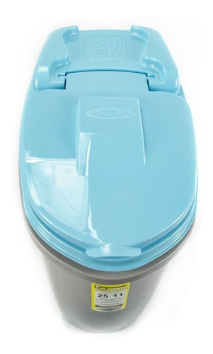 Imagem 5 de 6 de Porta Ração Dispenser Home Plast Pet 25l Com Concha Medidora