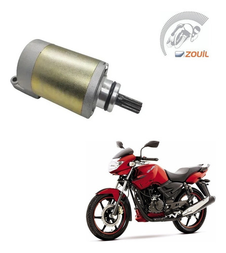 Motor De Partida Arranque Dafra Apache 150cc 10a15 1° Linha