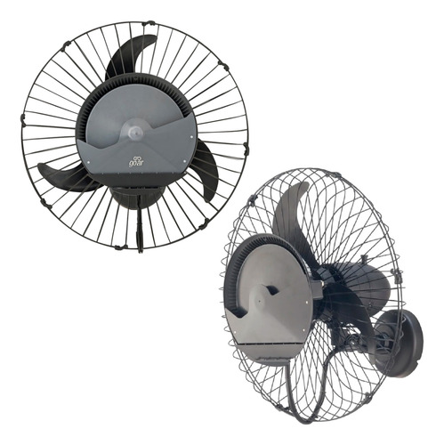 2 Ventilador Climatizador Umidificador De Parede 60cm Goar