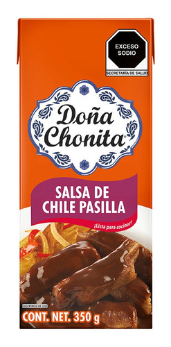 Salsa Doña Chonita Chile Pasilla 350g