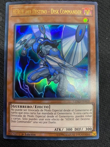 Cartas Yugioh Heroe Del Destino -  Disk Commander 