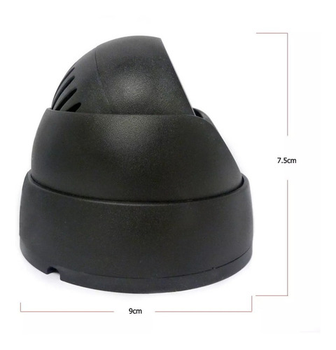 Camara Domo Interior Lente 3.6mm 24 Led Cmos Color Ttm-802bc
