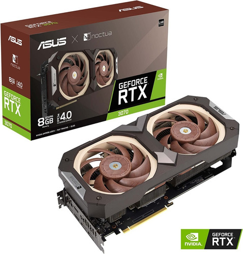 Imagen 1 de 3 de Asus Nvidia Geforce Rtx 3070 Noctua Oc Edition Graphics Card