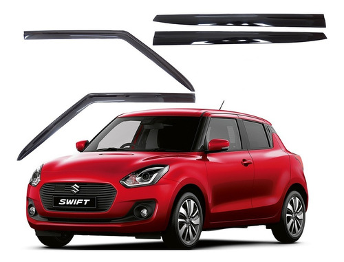 Aleta Bota Agua Negra Suzuki Swift 2018-2020