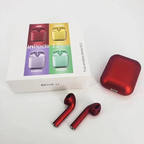 Auriculares Inalámbricos Inpods 12 Bluetooth 6 Colores