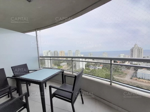 Apartamento De Dos Dormitorios En Alquiler Anual En Playa Brava, Punta Del Este.