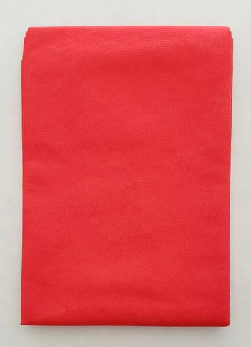 Mantel Rojo De Friselina 1.20 X 1.80 Mts X 1 U Cotillon 