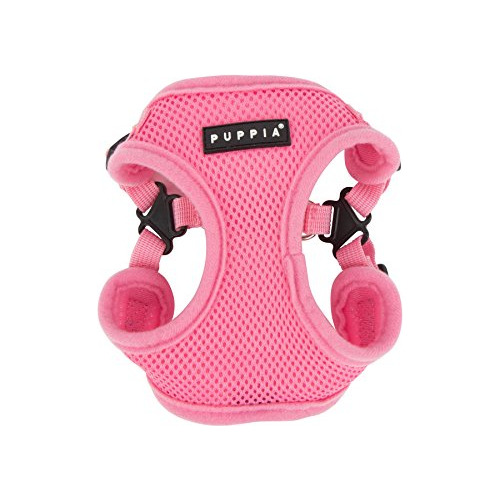 Puppia Para-hc1533-pk-s Pink Soft Harness C Pet-vest-harness