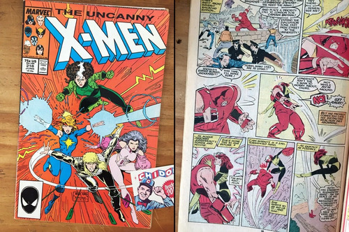 Comic - Uncanny X-men #218 Arthur Adams Rogue