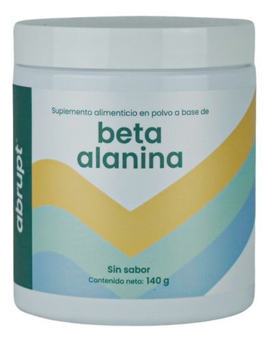 Abrupt Beta Alanina En Polvo, Suplemento Sin Sabor