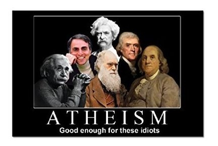 Ateismo  Suficiente Bueno Para Estas Idiotas Iman