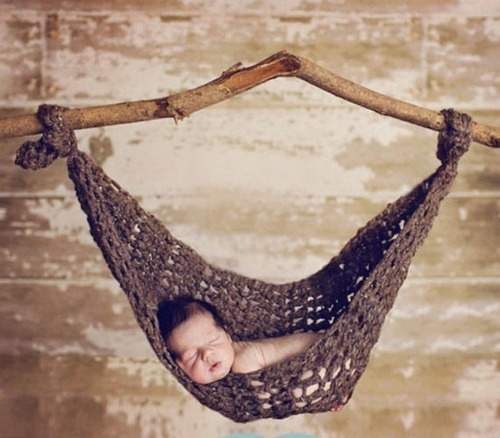 Imagem 1 de 1 de Rede De Crochê Para Newborn - Fotografia De Bebês Props