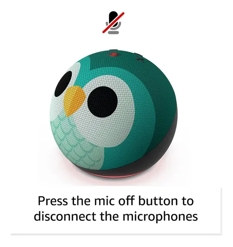 Asistente Virtual Echo Dot Kids 5ª Gen Control Parental Color