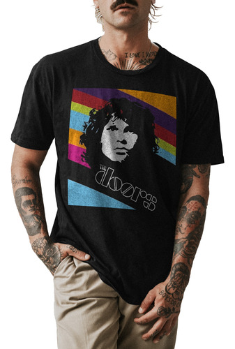 Polo Personalizado Banda The Doors Jim Morrison Rock  005