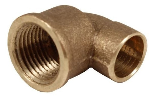 Cotovelo Bxf 15mm X 1/2'' Bronze 707-3 Eluma