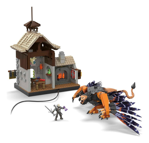 Set De Construccion Mega The Witcher Wild Hunt Hdl28