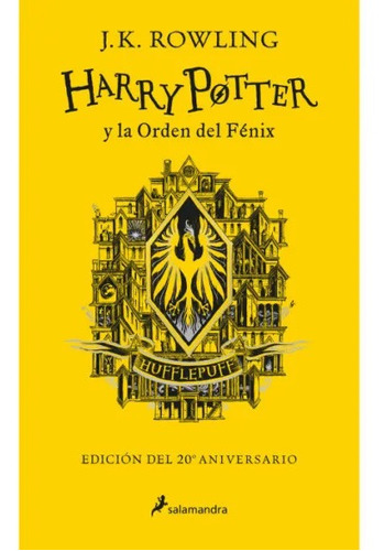 Harry Potter Y La Orden Del Fenix (hufflepuff) - Rowling, J.