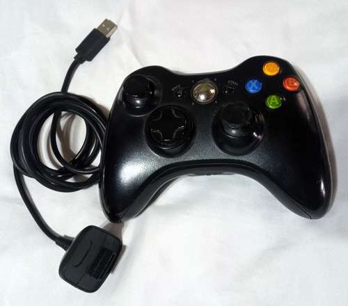Par De Joystick Microsoft Xbox Usado Negro (Usado)