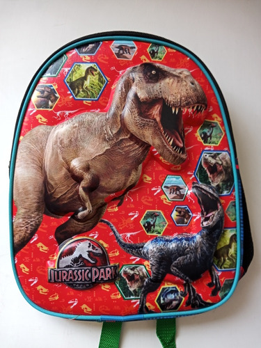 Mochila Dinosaurio A4 / Escolar/ De Espaldar/ Colegio 3d