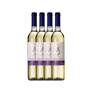 Kit 4 Vinhos Italianos Branco Arcaia Pinot Grigio