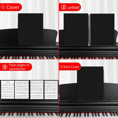 Carpeta De Partituras, Carpeta De Música, Carpeta De Coro Ad