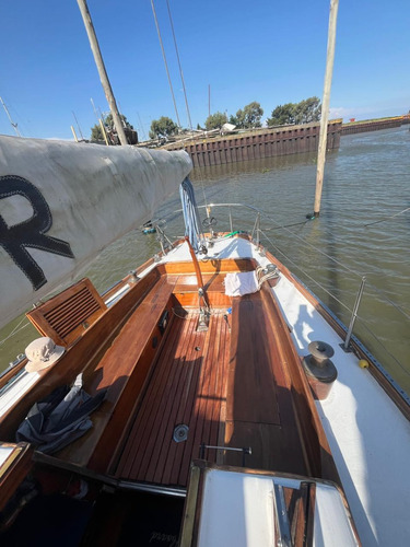 Velero Clásico Dorado B Frers- Yanmar 39 Hp- Muy Bueno!