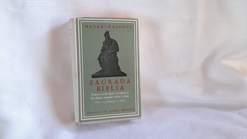 Sagrada Biblia Nacar Fuster / Colunga Bibl Autores Crist