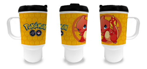 Vaso Jarro Térmico Pokemon Mascotas #10