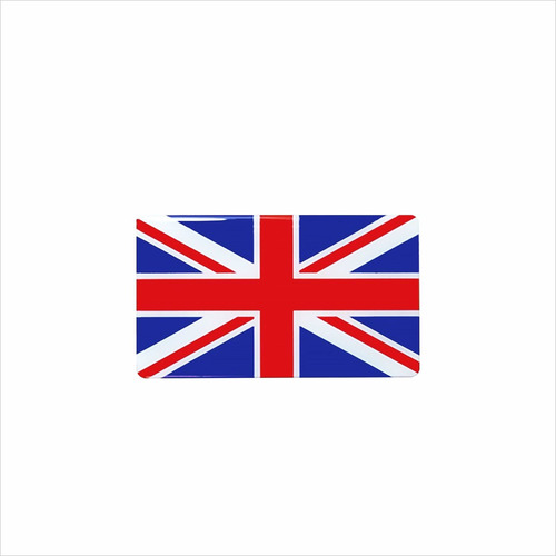 Imagem 3 de 5 de Adesivos Bandeira Brasil E Grã Bretanha - Inglaterra Resina