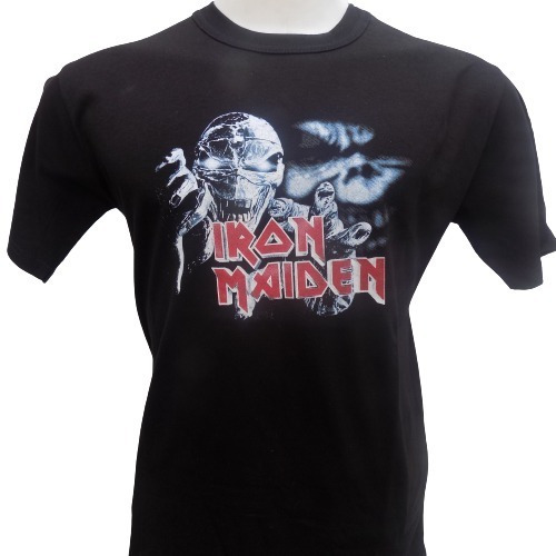 Remeras De Iron Maiden Heavy Metal Rockería Que Sea Rock