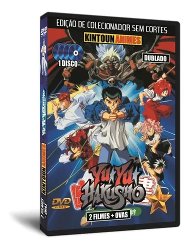 DVD Yu Yu Hakusho Completo Dublado - 30 Discos