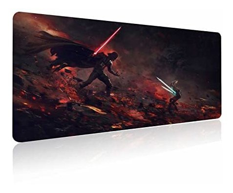 Paleta De Ratón De Juego Grande Xl,mousepad Con Wc5jt