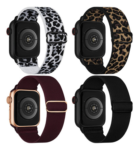 Banda Elástica De Nylon Para Apple Watch 38/40/41mm, Para