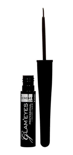 Delineador De Ojos Liquido Rimmel Glam Profecional Negro