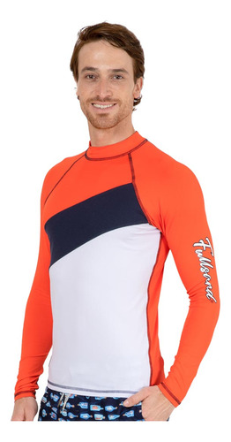 Fullsand Playera Manga Larga Hombre -cowtg74.