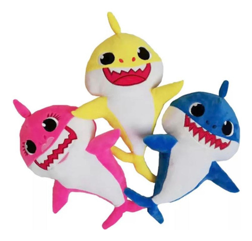 Baby Shark De Peluche Super Suave Kawuai