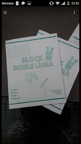 Block Doble Linea