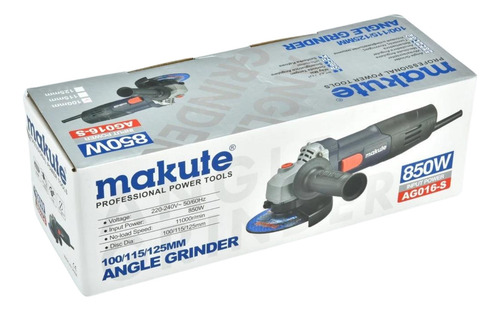 Amoladora Angular 4.5 850w Velocidad Variable Ag016-sv