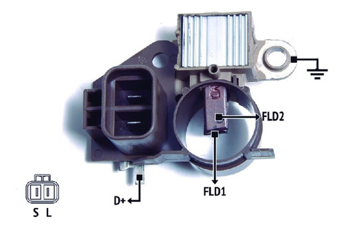 Regulador De Alternador Mitsubishi Eclipse/nissan/dodge