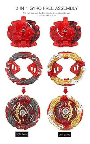 Bey Battle Burst Gyro Blade Toy Set De Regalo Con Bo...