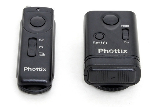 Disparador Radio Control Phottix Cleon Ii 50m P/ Canon Nikon Seleccionar Conector