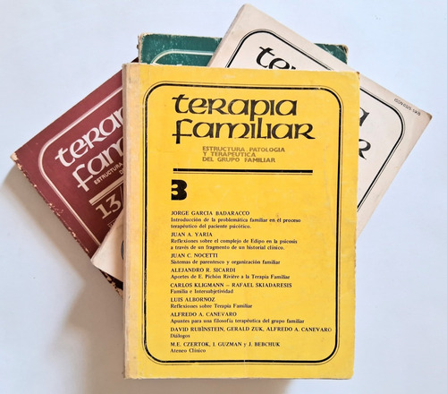 Pack De 4 Revistas De Terapia Familiar