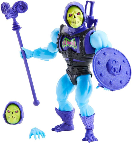 Figura De Lujo He-man Skeletor Gvl77 Battle Armor