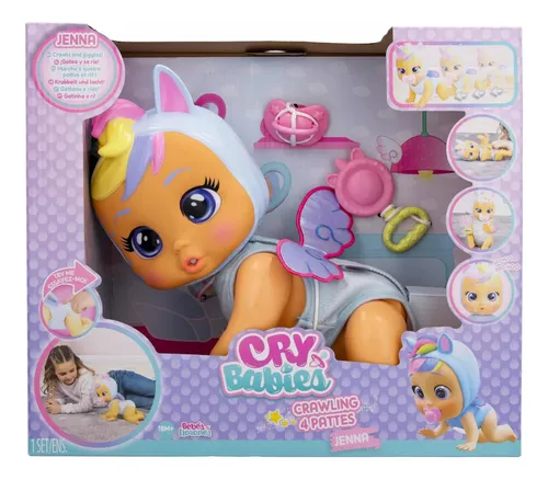 comprar Cry Babies\u002Fbebes Llorones Jenna Que Gatea Original Y Nueva