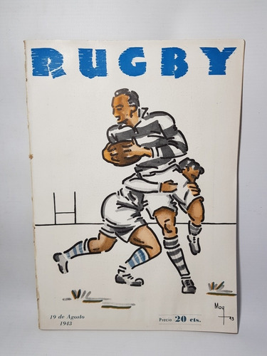 Antiguo Rugby C.u.b.a. Belgrano Revista N° 16 1943 Mag 57039