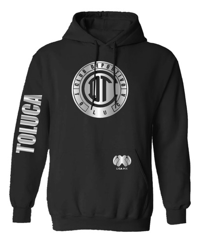 Sudadera Mod Liga Mx Club Deportivo Toluca Silver Edition 